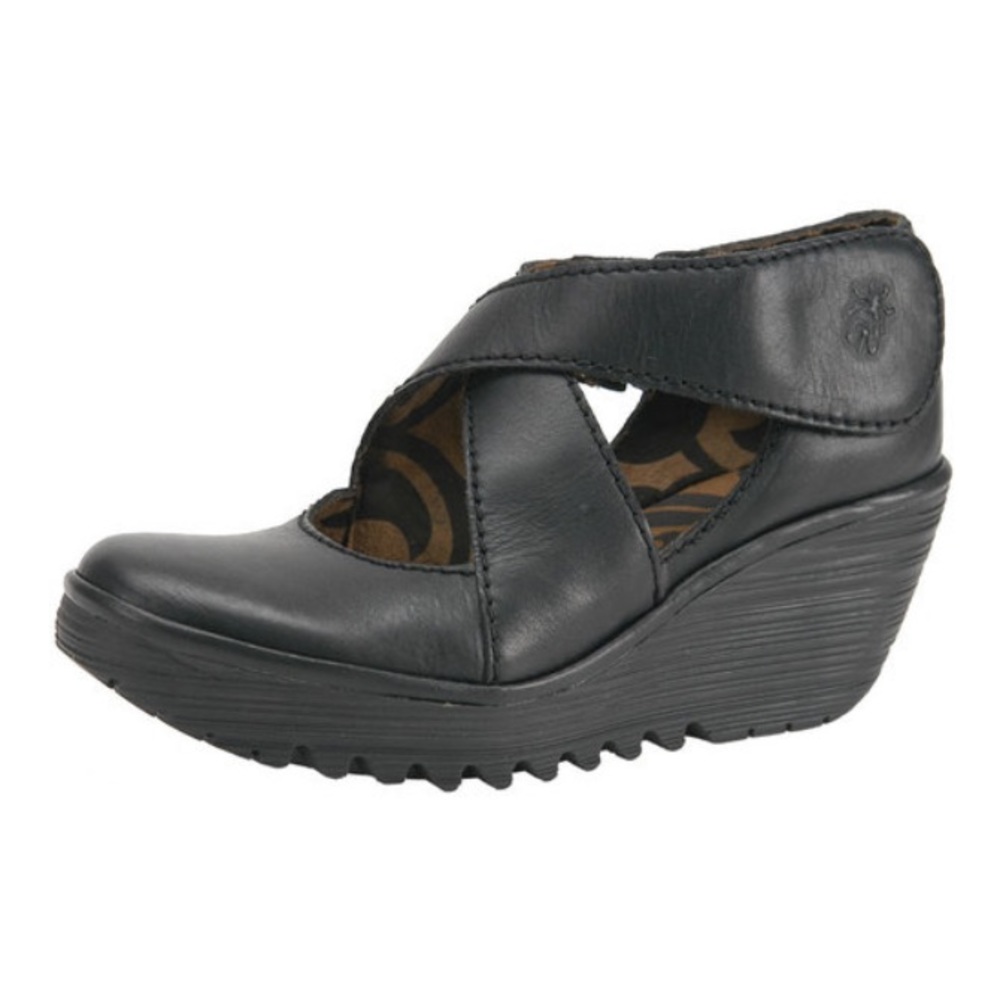 FLY LONDON Leather Chunky Platforms
